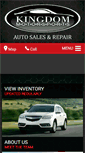 Mobile Screenshot of kingdommotorsports.com